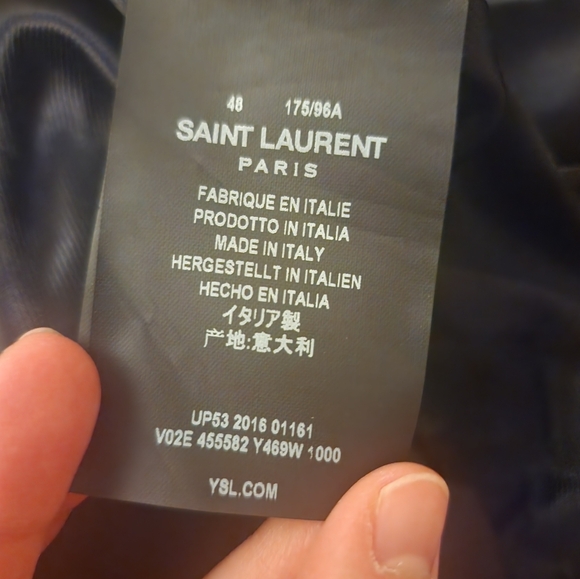 Saint Laurent Sweet Dreams Bomber Jacket - Picture 7 of 13